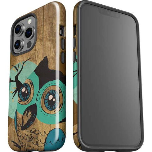 Autumn Owl iPhone 15 Pro Impact Case